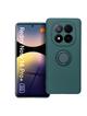 Futerał SILICONE RING do XIAOMI Redmi Note 14 Pro Plus 5G  zielony