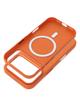Futerał KEVLAR kompatybilny z MagSafe do IPHONE 16 pomarańczowy