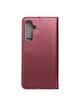 Kabura SMART MAGNETO do SAMSUNG S23 FE burgundowy