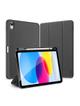 DUX DUCIS etui DOMO składane z miejscem na rysik do iPad 10 (2022) czarne