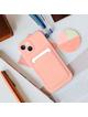 Futerał CARD CASE do IPHONE 14 Plus różowy