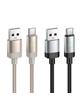 Kabel USB A do USB C Hoco 3A 1 m X117 złoty