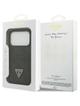 GUESS futerał do IPHONE 17 Pro GUHCP17LP4TPK (4G Double Card Triangle) czarny