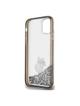 KARL LAGERFELD futerał do IPHONE 11 KLHCN61LKCNSK (Liquid Glitter C) transparentny