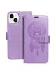 Kabura MEZZO Book do IPHONE 14 łapacz snów fioletowy