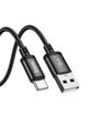 Kabel USB A do USB C Hoco 3A 3 m X91 czarny