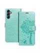 Kabura MEZZO Book do SAMSUNG A14 4G / A14 5G  drzewo zielony