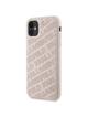 KARL LAGERFELD futerał do IPHONE 11 KLHCN61PQKPMP (Quilted K Pattern) różowy