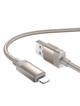 Kabel USB A do Lightning Hoco 2,4A 1 m X117 złoty