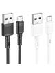 Kabel USB A do Micro USB Hoco 2,4A 1 m X83 biały