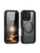 Futerał wodoodporny SHELLBOX GT kompatybilny z MagSafe do IPHONE 16 Pro czarny