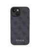 GUESS futerał do IPHONE 15 GUHCP15SG4GFGR (4G Metal Logo) szary