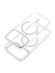 Futerał FRAME CLEAR HYBRID MAG COVER kompatybilny z MagSafe do IPHONE 17 Pro transparentny