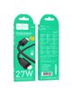 Kabel USB C do Lightning Hoco PD 27W 1 m X113 czarny