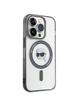 KARL LAGERFELD futerał do IPHONE 15 Pro KLHMP15LHKHNOTK (Karl Head + MAG) transparentny
