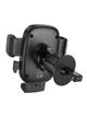 Uchwyt na telefon do samochodu uniwersalny Hoco do kratki H75 czarny