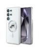 KARL LAGERFELD futerał do SAMSUNG S25 Ultra KLHMS25LHLSKCH (Magnetic IML Metal KC Heads) biały