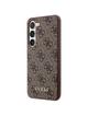 GUESS futerał do SAMSUNG S24 Plus GUHCS24MG4GFBR (Classic logo) brązowy