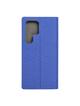 Kabura SENSITIVE Book do SAMSUNG S24 Ultra niebieski