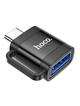 Adapter OTG USB C do USB A Hoco 3A UA31C czarny