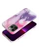 Futerał LEATHER MAG COVER kompatybilny z MagSafe do IPHONE 13 Pro Max purple splash