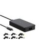 Uniwersalny zasilacz do laptopa 65W Forcell F-Energy E856 (6 końcówek) czarny