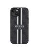 GUESS futerał do IPHONE 15 kompatybilny z MagSafe GUHMP15SP4RPSK (4G Printed Stripes) czarny