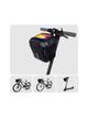 WILDMAN sakwa rowerowa na kierownicę na zamek GS9 3L czarna