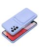 Futerał CARD CASE do SAMSUNG A13 5G / A04S fioletowy