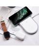 Ładowarka indukcyjna Hoco 3w1 Qi 2A 10W CW24 biała