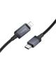 Kabel USB C do Lightning Hoco PD 27W z wyświetlaczem 1 m X118 czarny