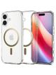 SPIGEN futerał ULTRA HYBRID MAG kompatybilny z MagSafe do IPHONE 17 clear gold