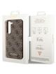GUESS futerał do SAMSUNG S24 Plus GUHCS24MG4GFBR (Classic logo) brązowy