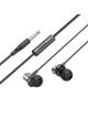 Słuchawki przewodowe douszne Jack 3,5 mm Hoco M110 szare