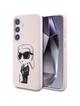 KARL LAGERFELD futerał do SAMSUNG S25 KLHMS25SPNYKGRTP (Magnetic Silicone Graffiti Ikonik) różowy