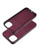 Futerał WOVEN MAG COVER kompatybilny z MagSafe do IPHONE 15 Plus burgundowy