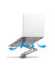 WiWU - Regulowana i obracana aluminiowa podstawka pod laptop S801