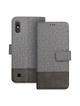 Kabura GOMMA Book do SAMSUNG A10 szary