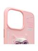 NIMMY futerał COOL&CUTE 2.0 Cat do IPHONE 15 Pro różowy