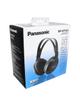 Słuchawki przewodowe nauszne Jack 3,5 mm Panasonic RP-HT161 czarne