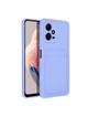 Futerał CARD CASE do XIAOMI Redmi NOTE 12 5G fioletowy