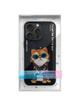 NIMMY futerał GLASSES COOL CAT do IPHONE 15 Pro czarny