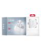 Słuchawki bezprzewodowe douszne Forcell F-Audio TWS Clear Sound białe