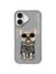 NIMMY futerał GLASSES COOL DOG do IPHONE 16 szary