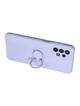 Futerał SILICONE RING do SAMSUNG S25 Edge fioletowy