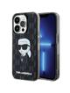 KARL LAGERFELD futerał do IPHONE 15 Pro KLHCP15LHNKMKLK (Ikonik Monogram) czarny
