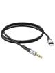 Kabel AUX Jack 3,5 mm do Lightning Hoco 1 m UPA22 czarny