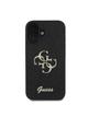 GUESS futerał do IPHONE 16 GUHCP16SHG4SGK (Fixed Glitter Big 4G) czarny