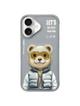 NIMMY futerał COOL&CUTE 2.0 Bear do IPHONE 16 szary