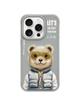NIMMY futerał COOL&CUTE 2.0 Bear do IPHONE 15 Pro szary